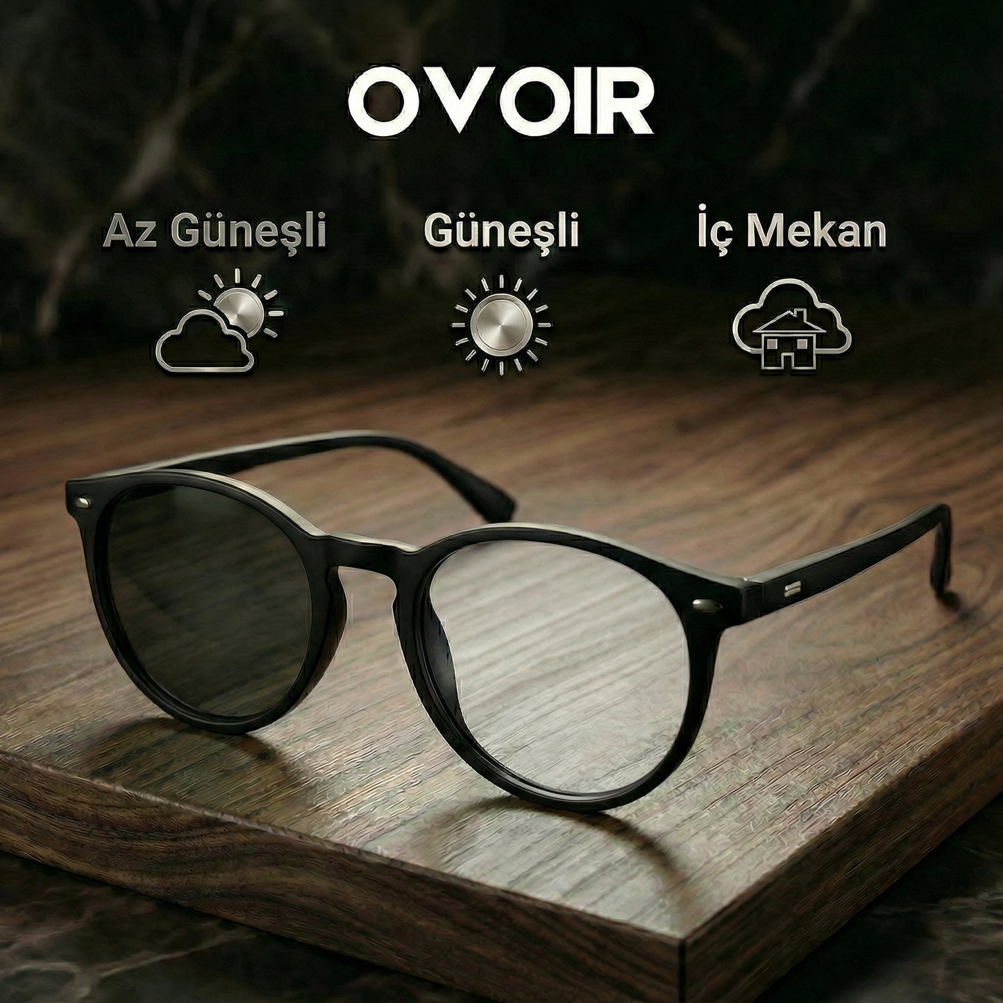 OVOİR Noire Frame • STEADY • 3 in 1