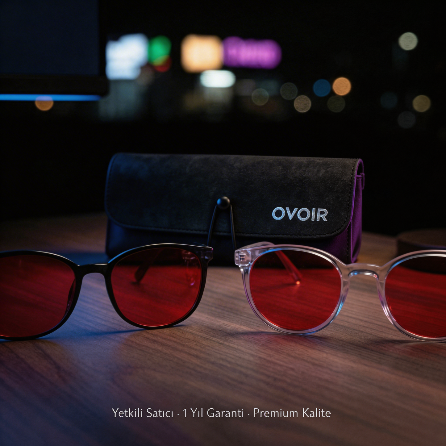 OVOIR Dual Lens – Gündüz & Gece Mavi Işık Koruma Gözlüğü™