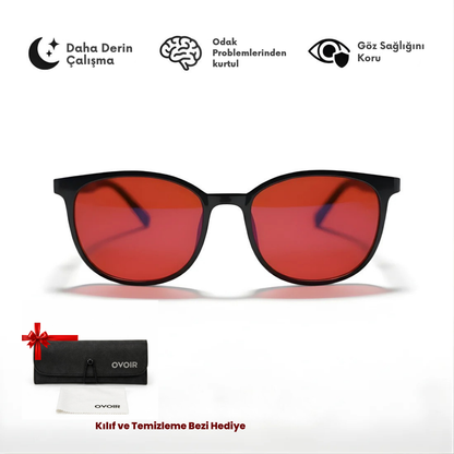 OVOIR Dual Lens – Gündüz & Gece Mavi Işık Koruma Gözlüğü™