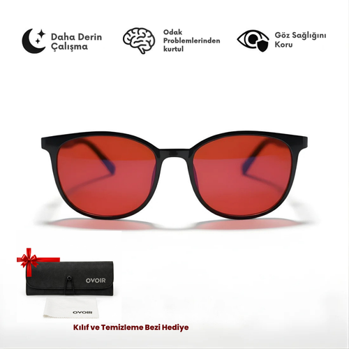 OVOIR Dual Lens – Gündüz & Gece Mavi Işık Koruma Gözlüğü™
