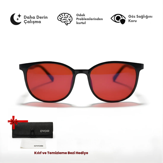 OVOIR Dual Lens – Gündüz & Gece Mavi Işık Koruma Gözlüğü™
